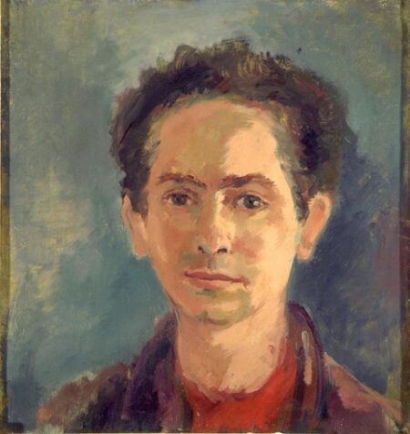 Zelfportret op 25-jarige leeftijd